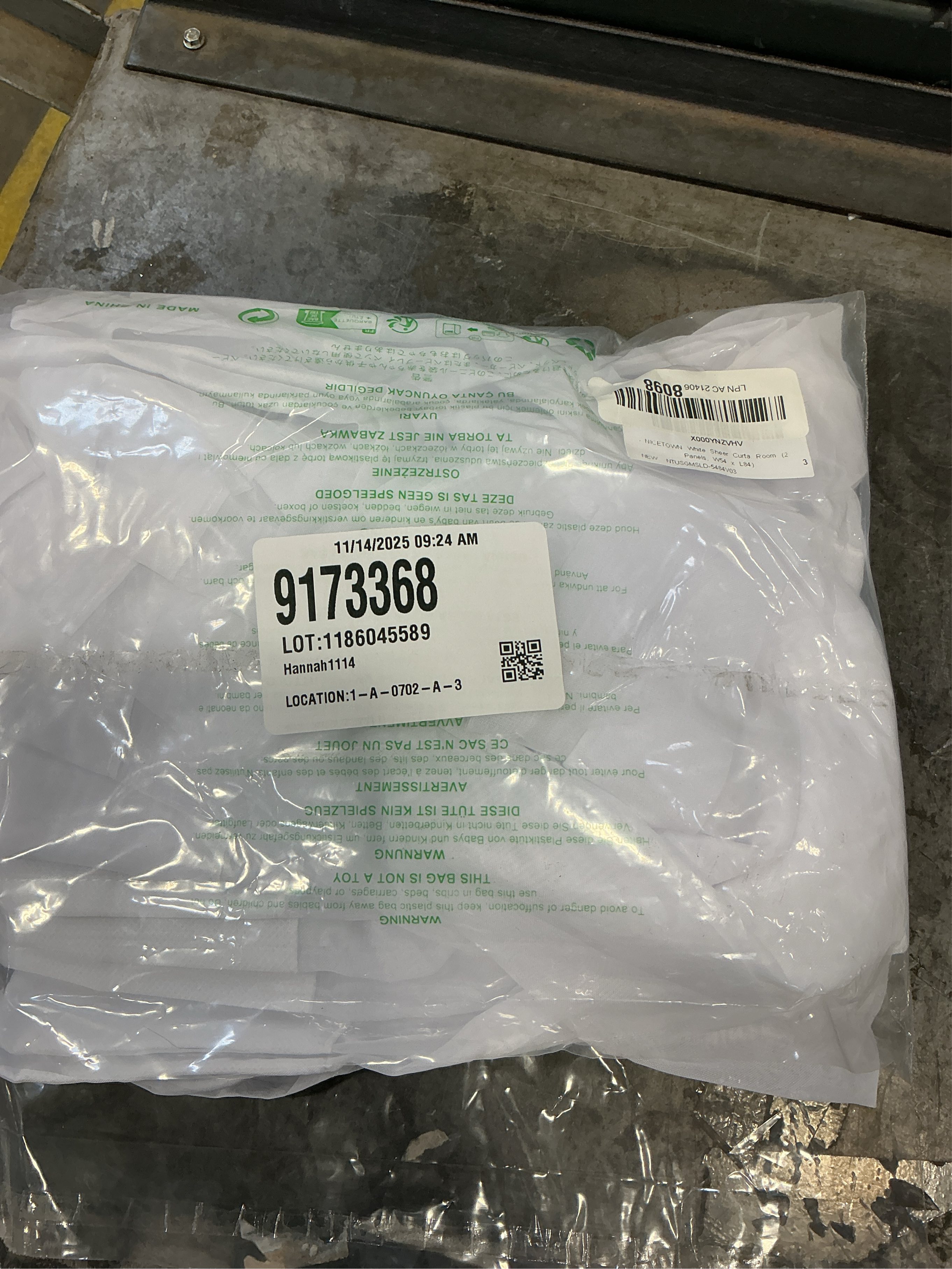 NICETOWN White Sheer Curtains 84 inches Long - Home Decoration Grommet Airy & Lightweight Elegant Window Treatments with Light Filtering for Bedroom/Living Room (2 Panels, W54 x L84)