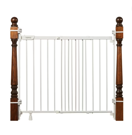 Summer Infant Metal Banister and Stair Safety Gate, White