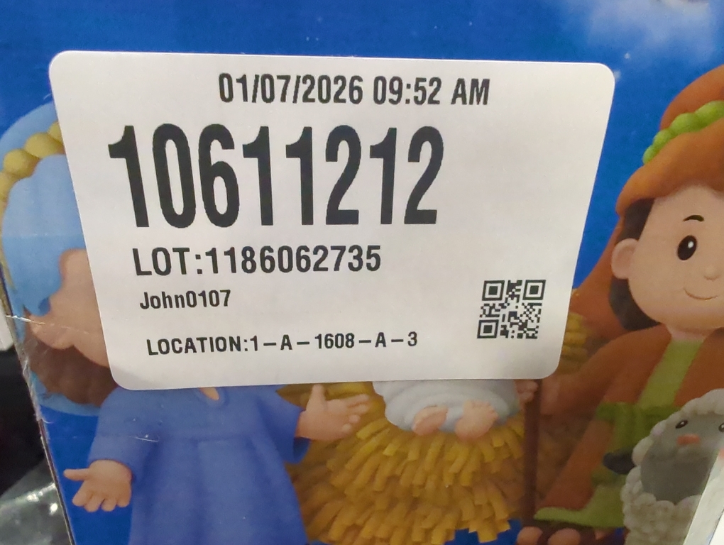 Fisher-Price Little People Toddler Toy Christmas Story Nativity Playset with Light & Music for Preschool Pretend Play Kids Ages 1  Years