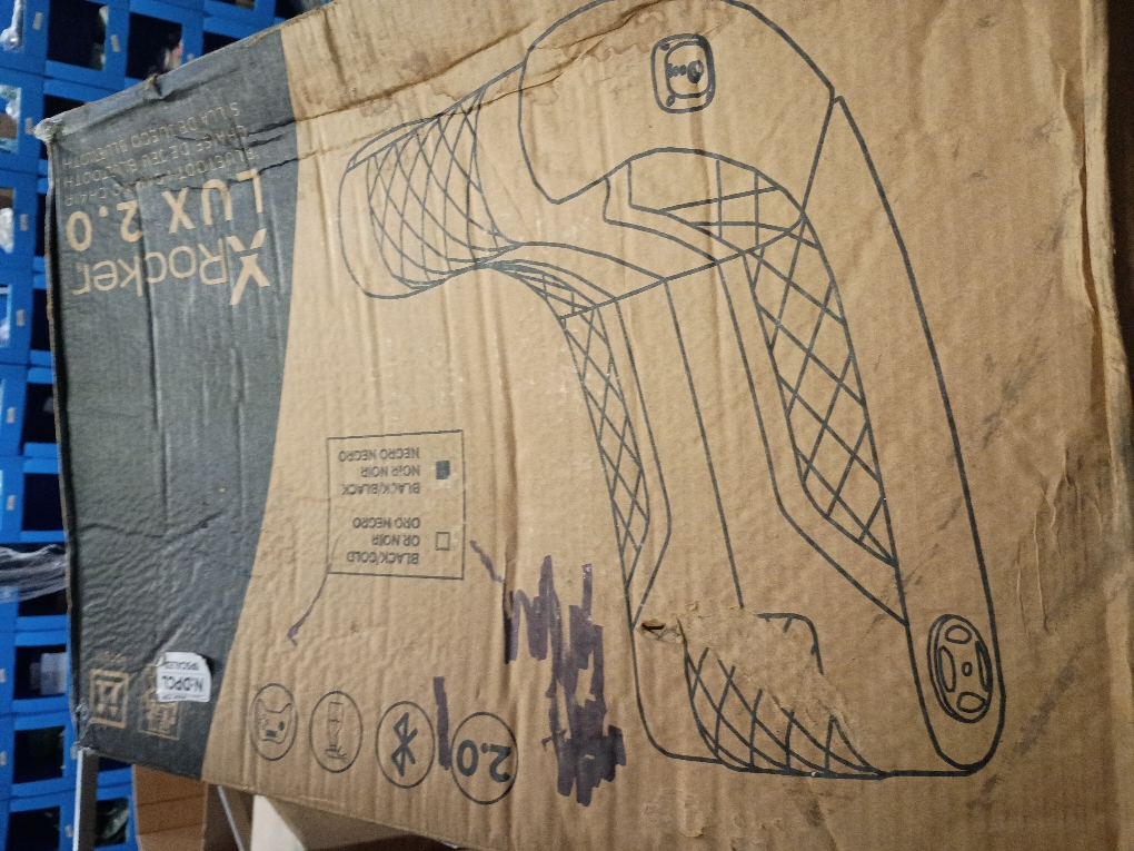 X Rocker Lux 2.0 Black Bluetooth Foldable Floor Rocker