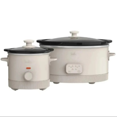 Bella 6-quart Programmable Slow Cooker with Additional 2-quart Slow Cooker Set