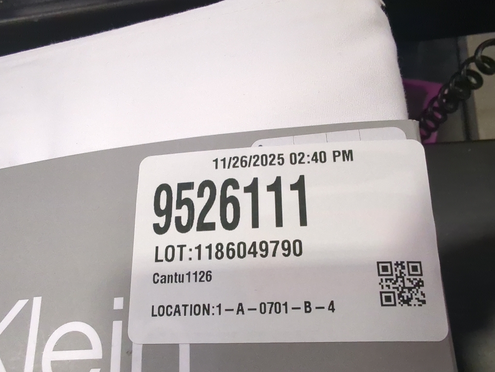 Calvin Klein 4pc King Sheet Set White 270 Thread Count