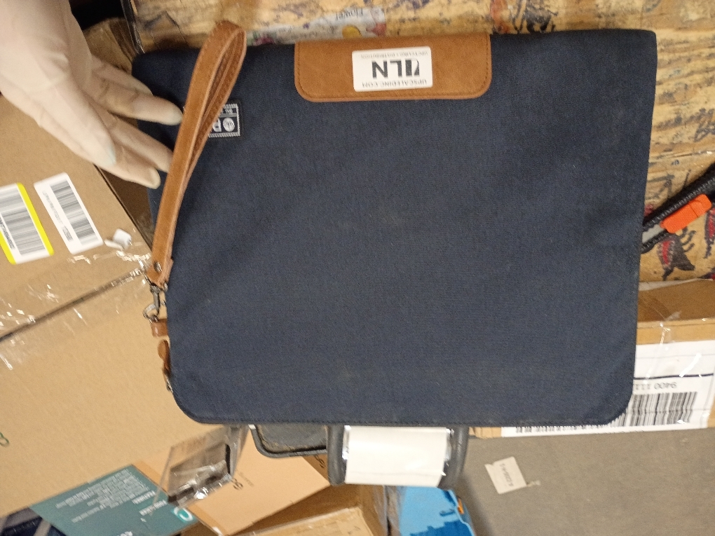 Sonic Utlim Bridge Case Workspace Tablet Bag, 10-Inch Tablet Case, Slim Design, Durable, with Pockets, Tablet Sleeve Bag Organizer for Office Work Bag, School or Travel, UT-1252-N, Navy