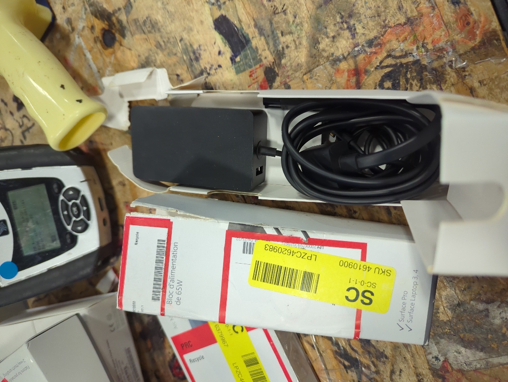 Microsoft Surface 65W Power Supply - Wired Charging Method - 65W Power Supply - Magnetic Connector - Designed for Surface Devices