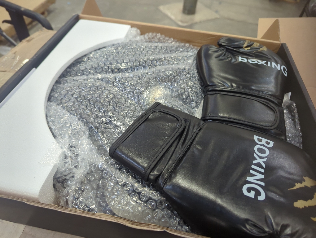 Music Boxing Machine, Interactive Punching Trainer with Boxing Gloves, Large Size Wall Mounted Electronic Boxing Target for Kids, 9 Modes & 9 Speeds