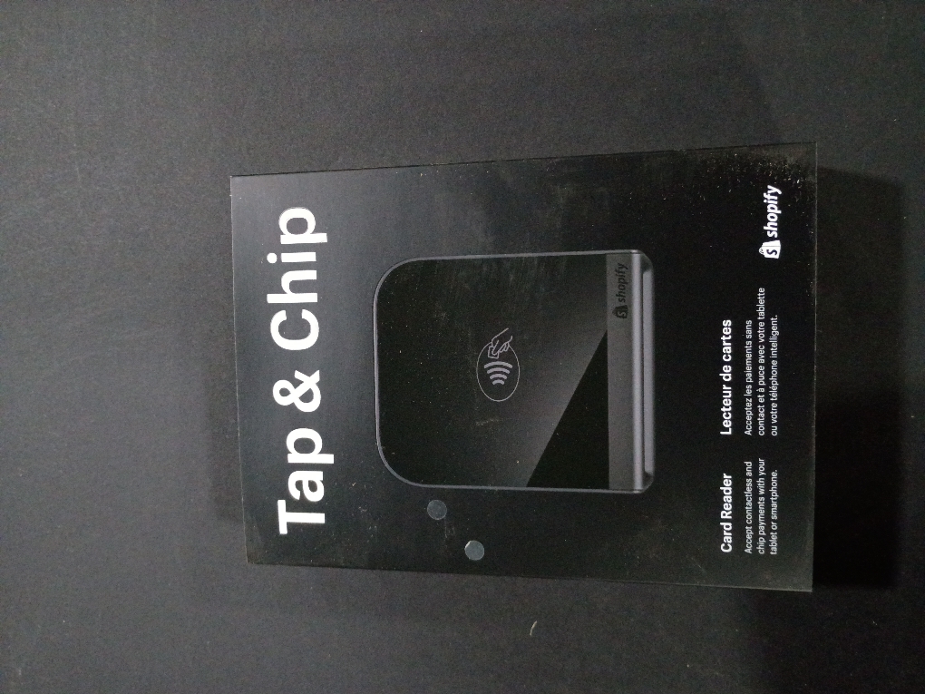 Shopify Tap and Chip POS Card Reader