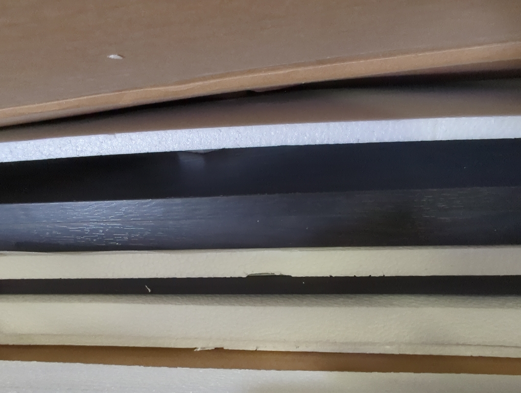 Wampat 70inch Black TV Stand