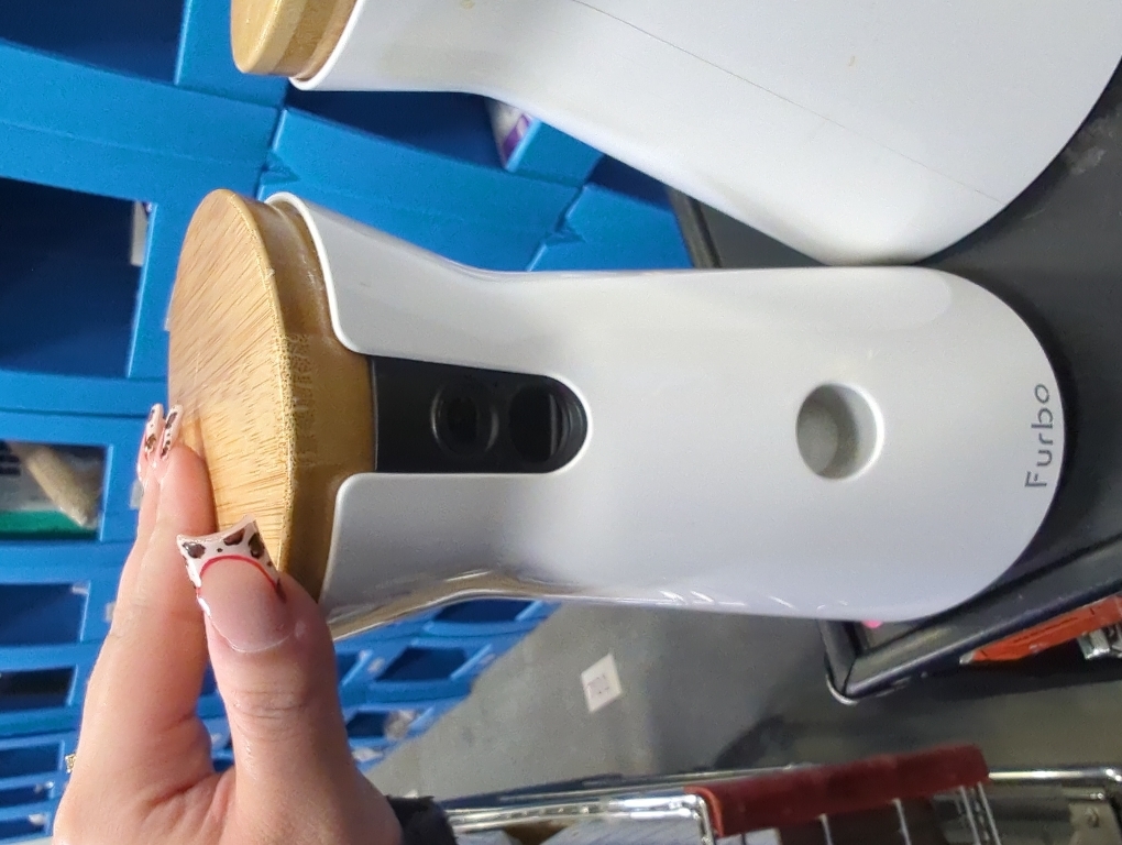 Furbo 360° Dog Camera: Pet Security Cam w/Barking Alerts, Rotating View, Treat Toss w/Phone App, Smart Home Puppy Monitoring, 2-Way Speaker, No Subscription Needed. Standard See, Talk, & Toss Features