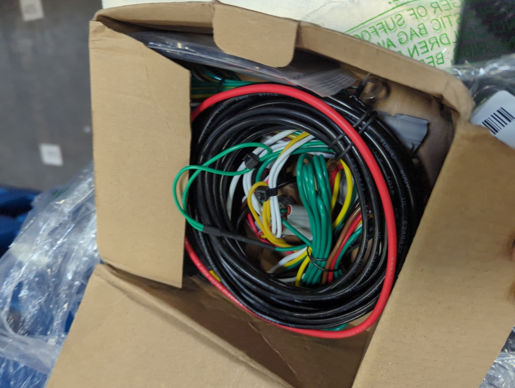 4 Pin Trailer Wiring Harness Compatible with Toyota Tacoma 2016-2023 Replacement for 56349