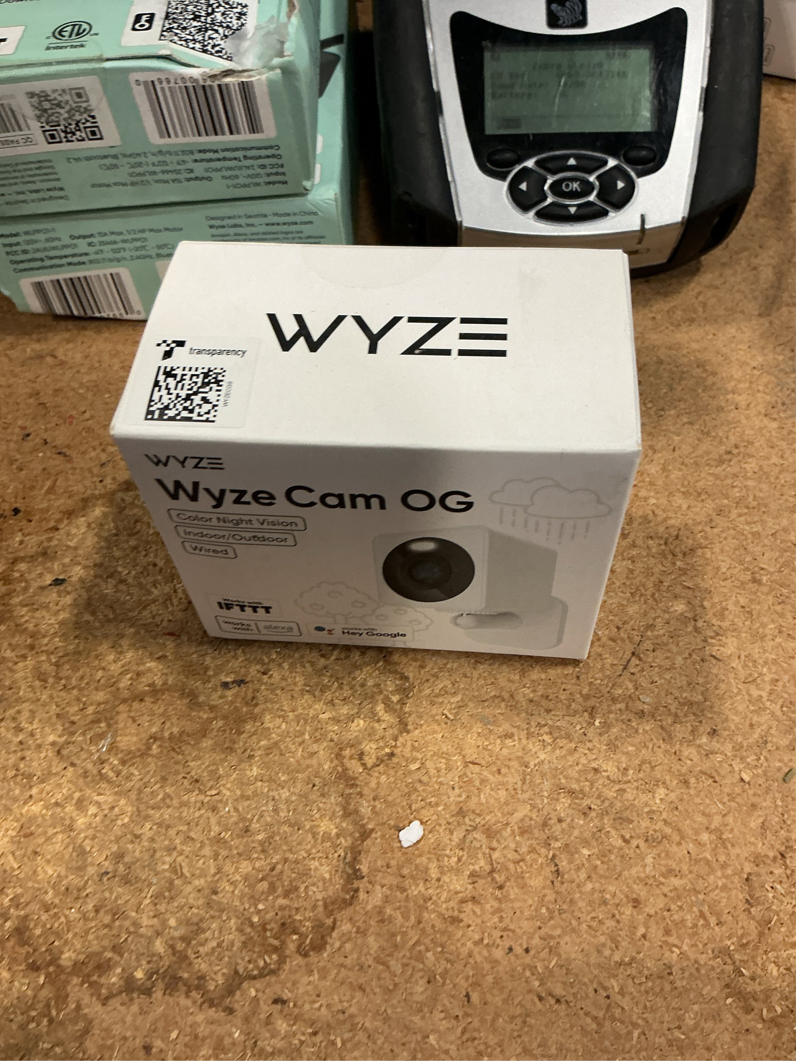 Wyze Cam OG Plug-in Indoor and Outdoor Smart-Enabled Security Camera