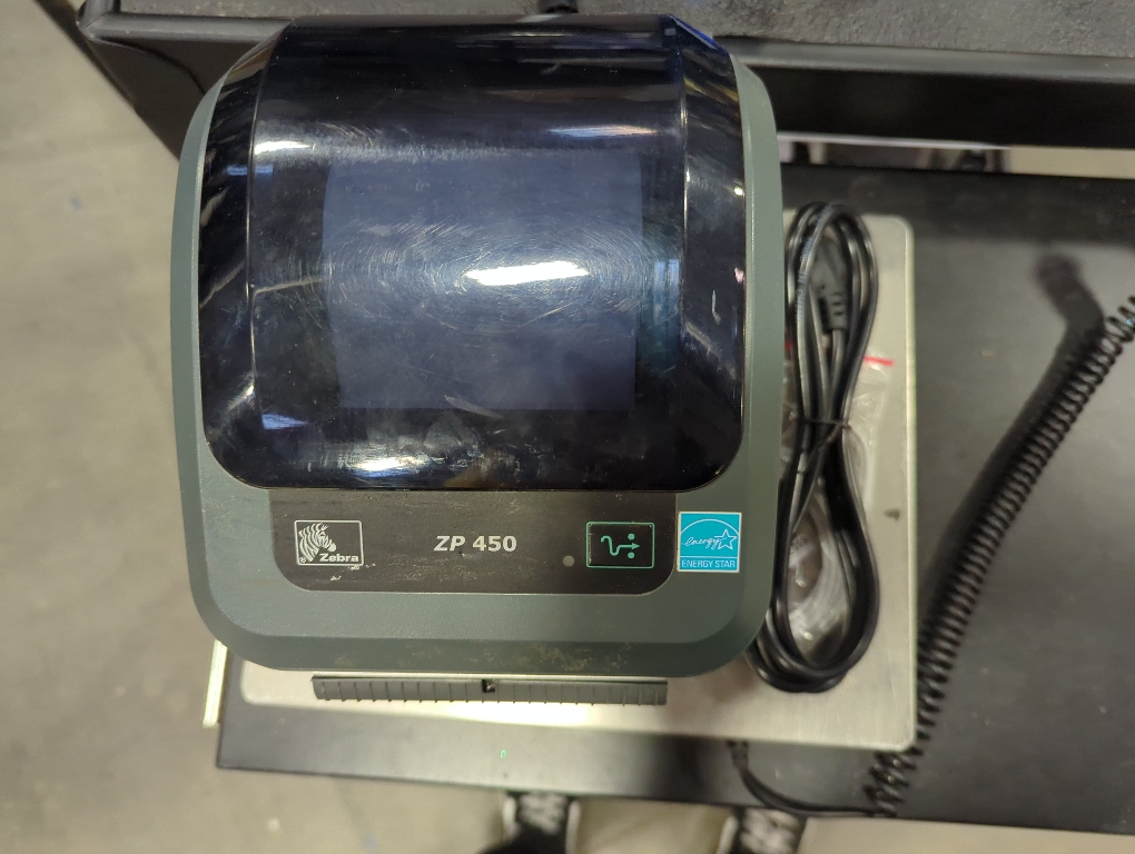 ZEBRA ZP 450 Label Thermal Bar Code Monochrome Printer ZP450-0501-0006A