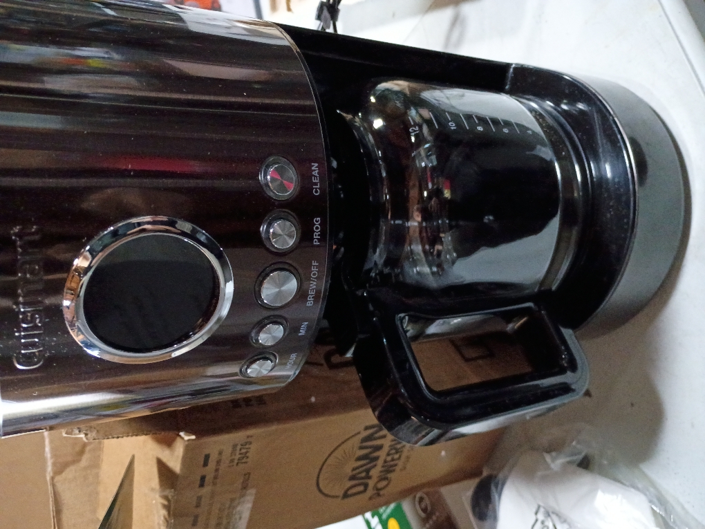 Cuisinart 12 Cup Coffeemaker , Stainless Steel Black