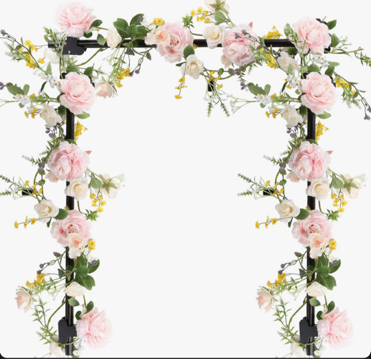 Wedding Fake Flower Vine Floral Wreath