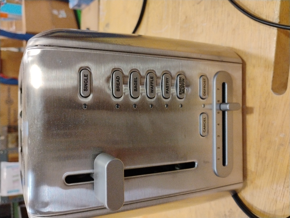 Cuisinart 2-Slice Custom Select Metal Toaster‼️light dirt‼️