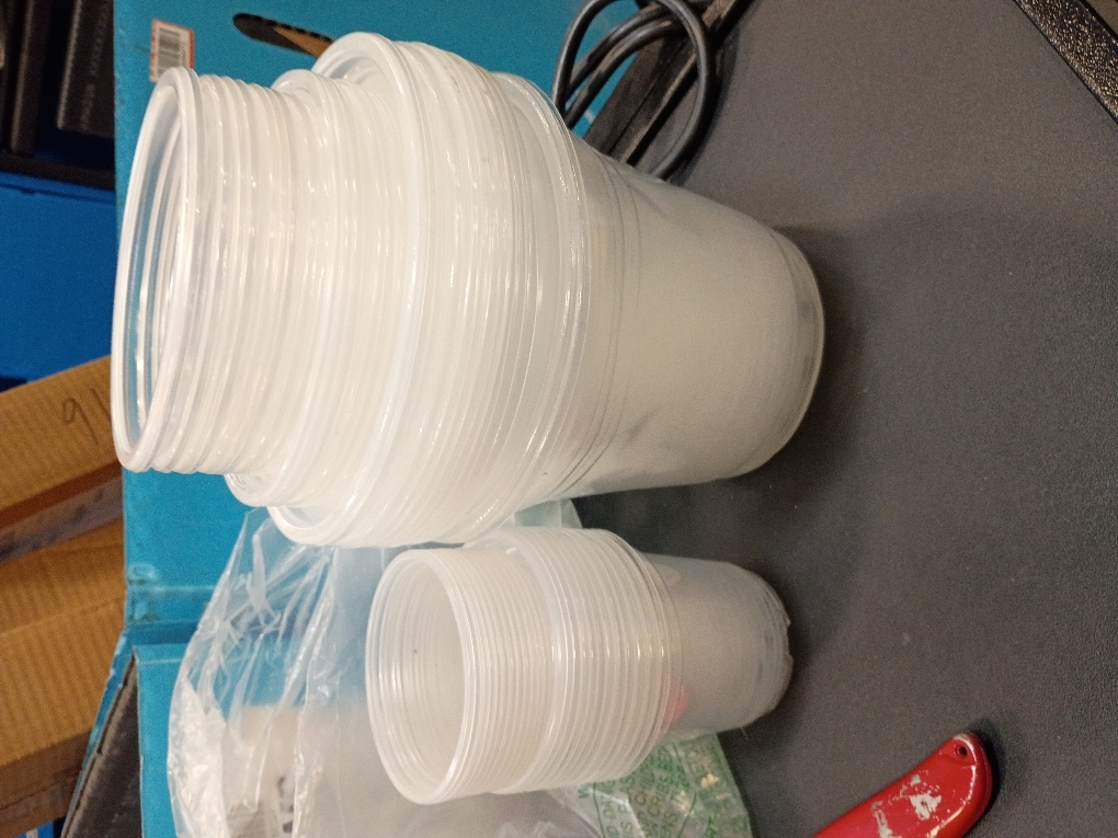 28 Pack 4/5/6/7 Inch Clear Nursery Pots for Plants with Drainage Holes, Clear Plastic Seedling Flower Plant Pot Insert, Seed Starter Pots