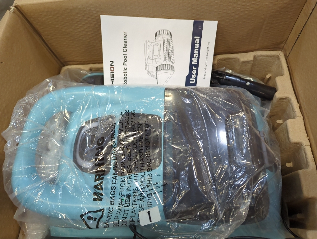 NexTrend Pool Vacuum for Inground Pools Cordless Robotic Pool Cleaner, Smart Navigation, 150min Runtime, 180W Powerful Suction, Floor Walls Waterline Cleans Up to 2,050 sq.ft