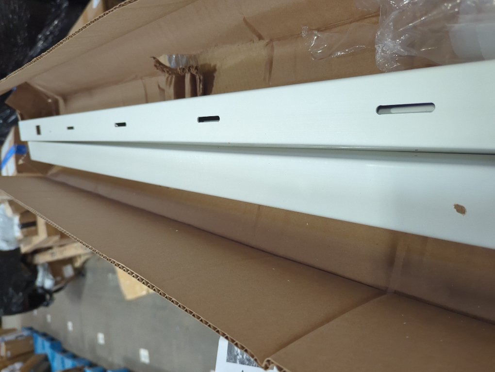 White Vinyl PVC Elmwood Trellis