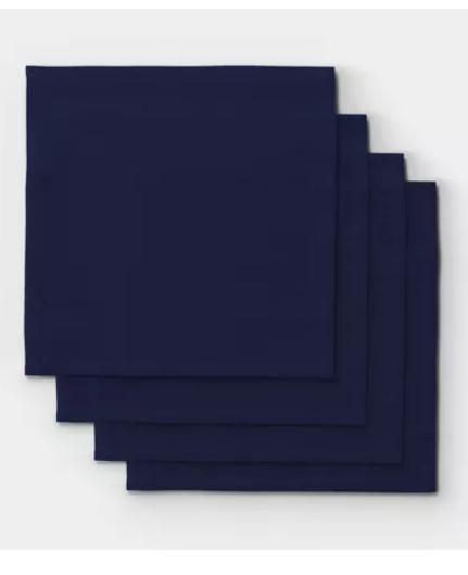 4pk Napkins Dark Blue - Threshold