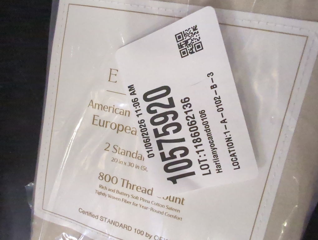 Everhome PimaCott Sateen 800-Thread-Count Standard Pillowcases in Peyote (Set of 2)