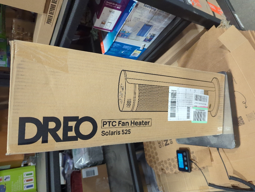 Dreo Space Heater for Large Room, 23 Inch Electric Heaters for Indoor Use, 8 Safe Protection Tower, 70° Oscillation, PTC Ceramic with Thermostat and Remote, Quiet, 12H Timer, Bedroom, Office