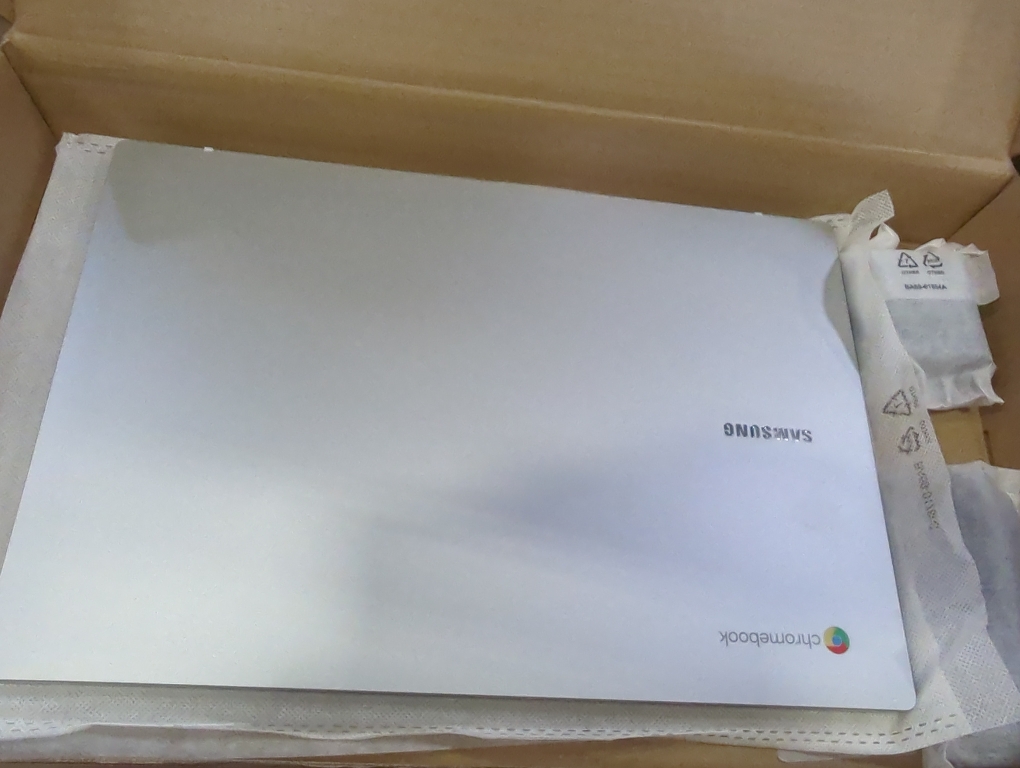 Samsung Galaxy Chromebook Go 14” HD Laptop, Intel Celeron N4500, 4GB RAM, 64GB eMMC, Chrome OS