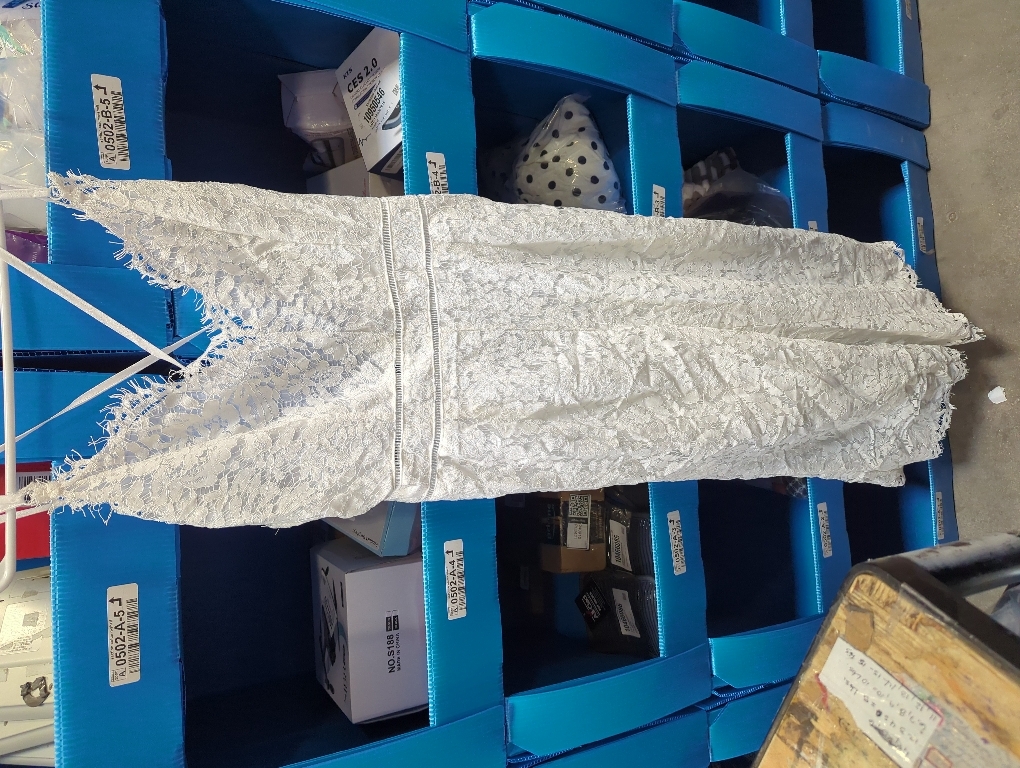 size M...ensswliz Women Elegant Jumpsuit Spaghetti Straps V Neck Solid Color Lace Backless One Piece Wide-leg Jumpsuits Long Playsuit