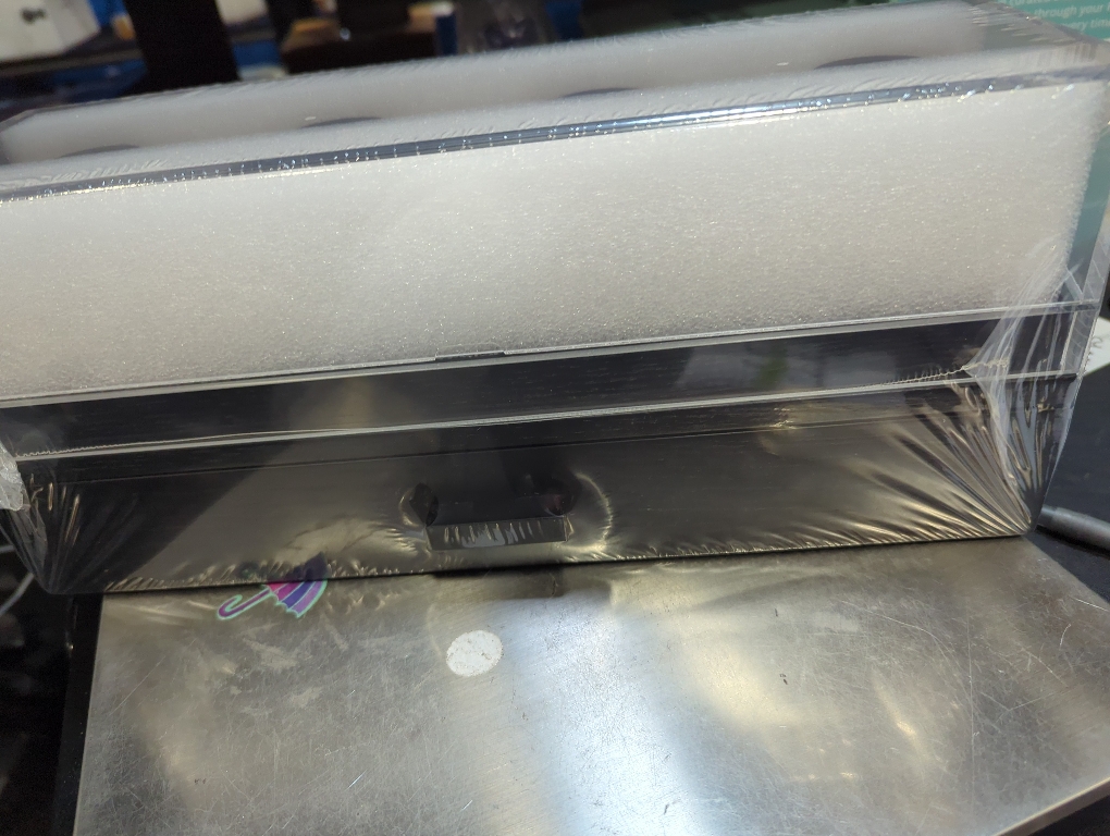 Four Watch And Accessory Storage Box, Black