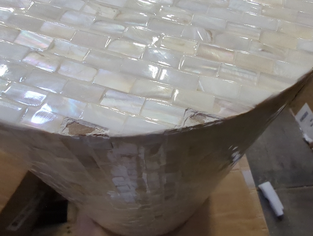 Livabliss Iridescent End Table