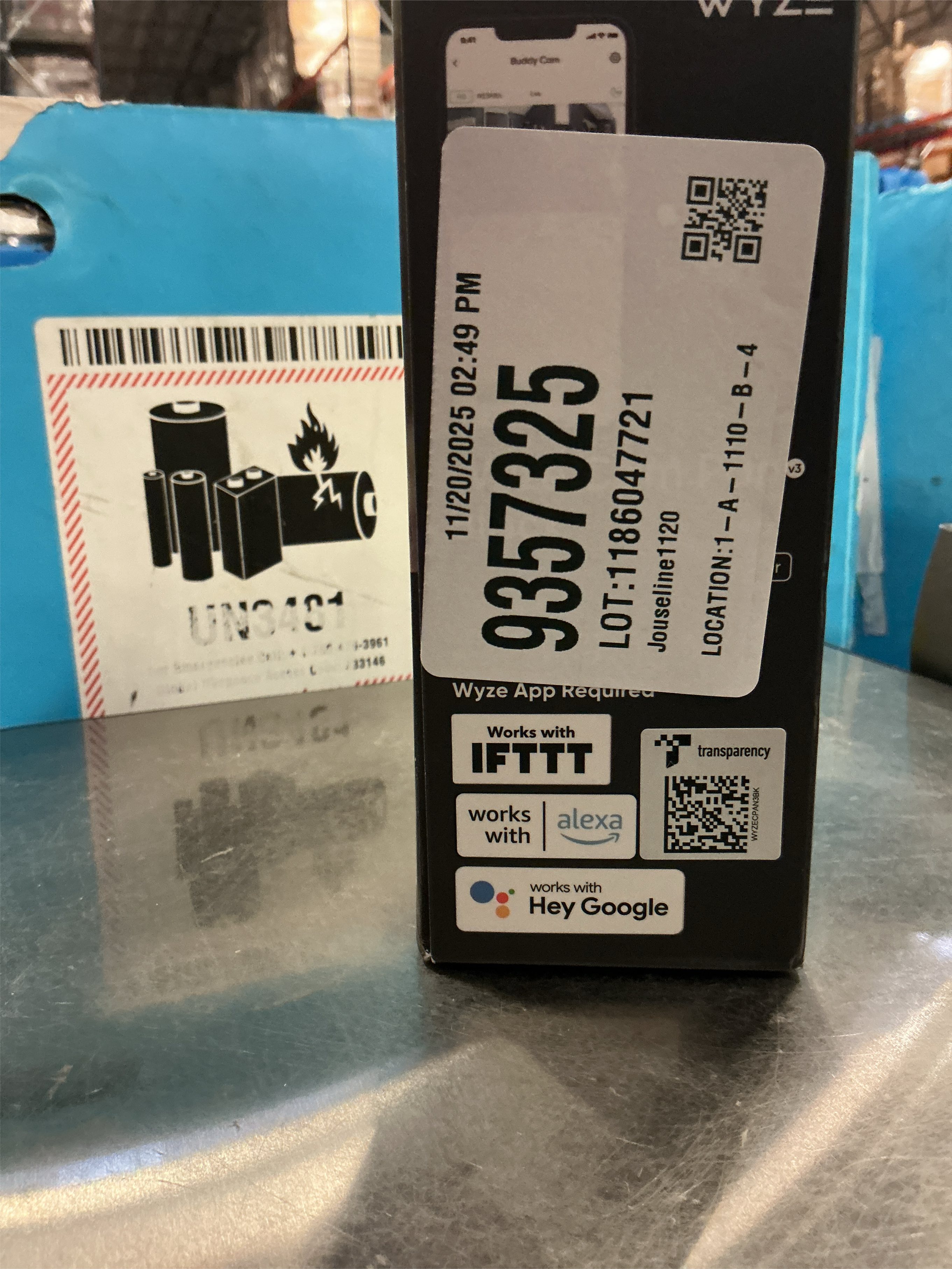 WYZE Cam Pan v3 Indoor/Outdoor IP65 1080P 360° Pan/Tilt/Zoom WiFi Smart Home Security Camera, Motion Tracking for Baby/Pet, Color Night Vision, Works with Alexa&Google Assistant, Free Expert Setup