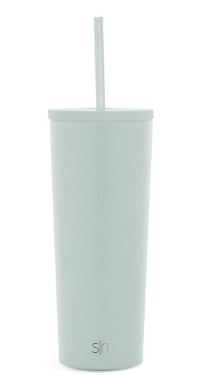 Simple Modern Classic 24oz Stainless Steel Lidded Tumbler Powder Coat Seaglass Sage