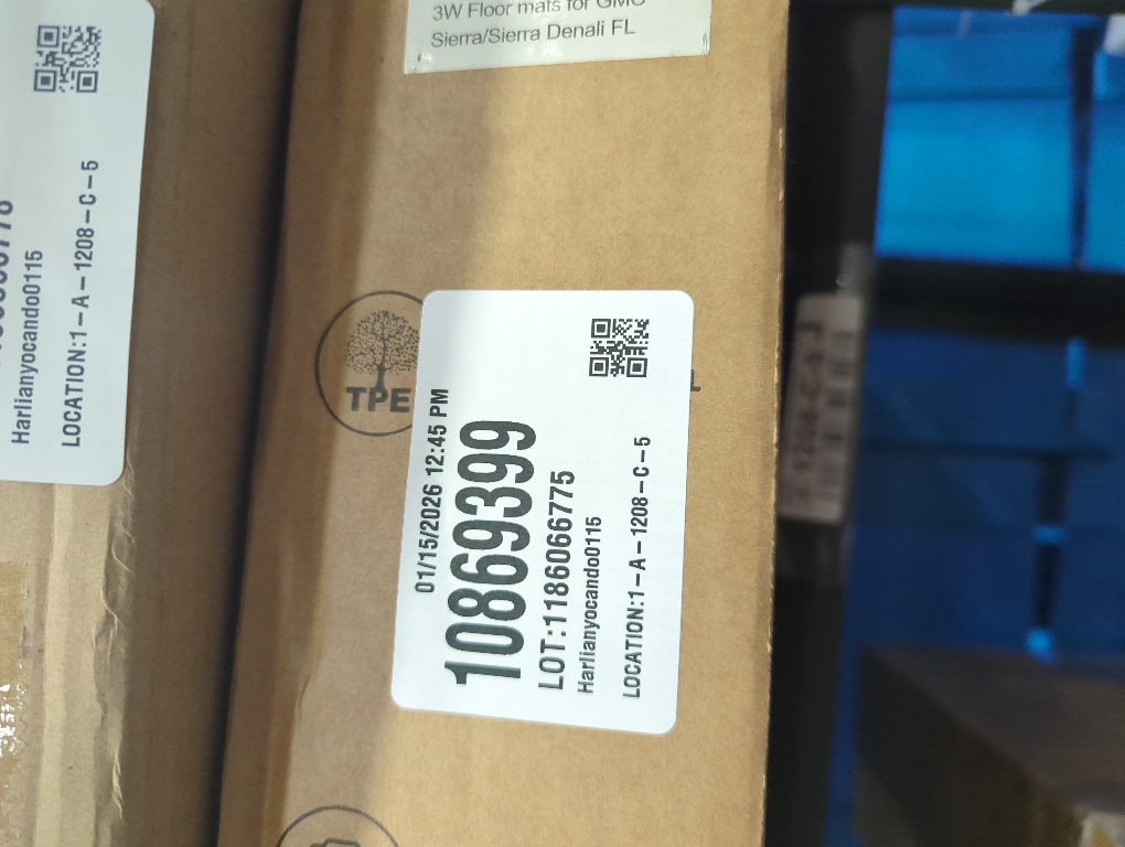 3W Floor Mats Fit for 2019-2025 2026 Chevy Silverado/GMC Sierra Denali 1500 & 2020-2025 2026 GMC Sierra 2500/3500 HD Crew Cab TPE All Weather Floor Liner, Fit For 2nd Row with Factory Carpeted Storage