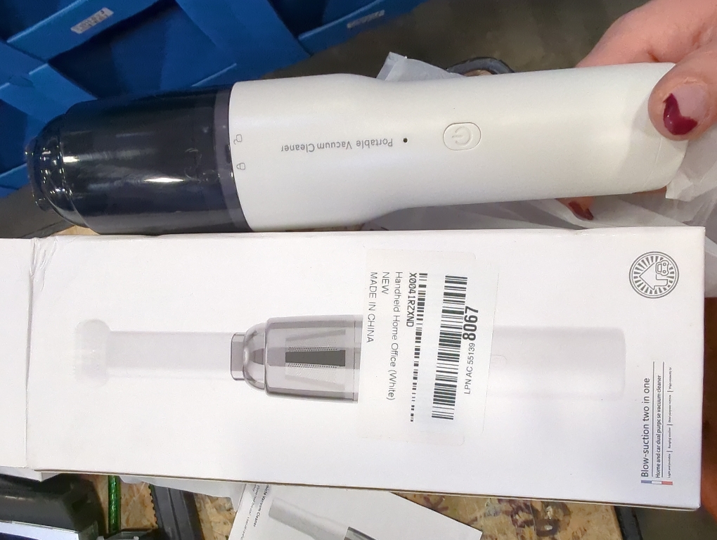 YUNYILAN Handheld Vacuum Cordless, Mini Car Computer Vacuum Cleaner High Power, Hand Held Vacuum USB Rechargeable, Keyboard Wireless Handheld Vacuum for Car Home Office (Black)