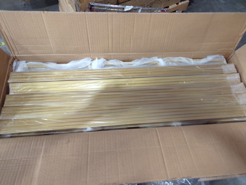 MEISHAONV 31.5inch 10pcs Gold Wedding Cenerpiece Flower vase, Metal Column Flower Stand, Tall Geometric Centerpieces Vase for Table, Party Wedding Decorations Flower Rack