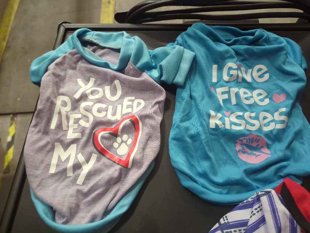 Size S 4 Pack Dog Clothes for Small Dogs Boy and Girl, Soft and Breathable Puppy Kitten Dog Shirts with Letters for Pet Cats, Summer Dogs' T-Shirts Apparel Sleeveless Vests for Chihuahua Yorkies