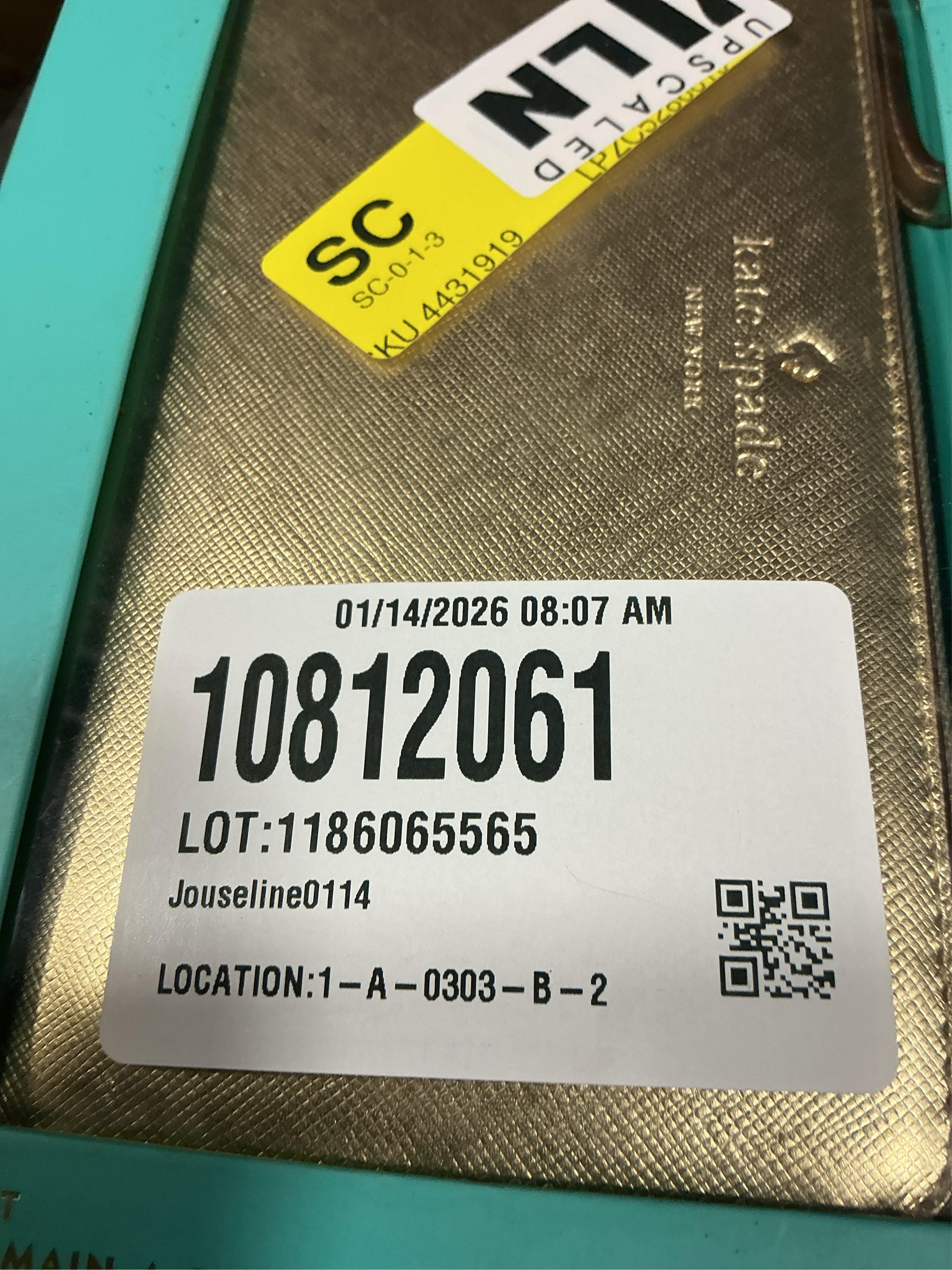 Kate Spade Carrying Case Smartphone, Gold