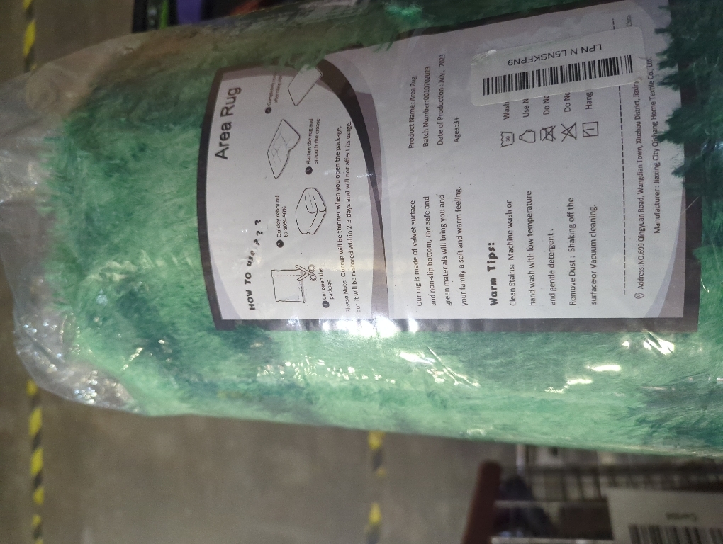 Large Area Rugs for Living Room, Super Soft Fluffy Modern Bedroom Rug, Tie-Dyed Green Indoor Shag Fuzzy Carpets for Girls Kids Nursery Room Home Decor