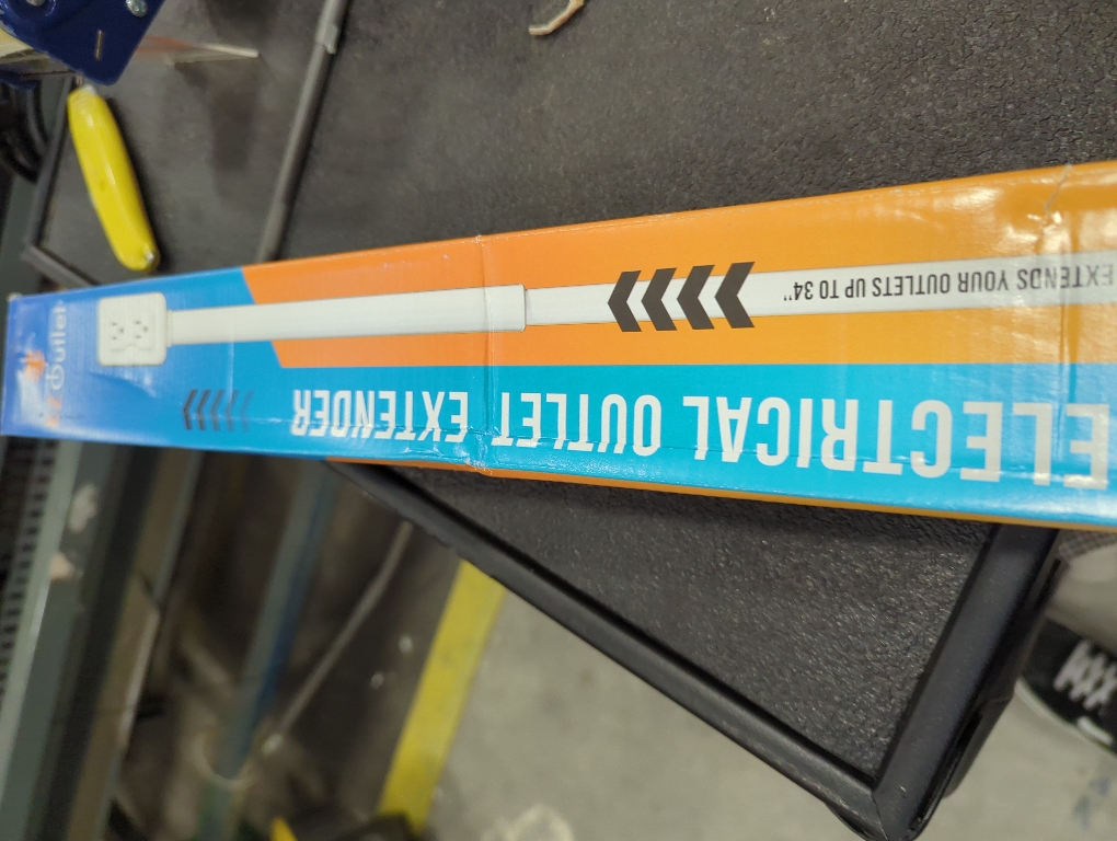 EZ Outlet Electrical Outlet Extender. Access Hard-to-Reach Outlets! Features USB-A, USB-C, and 2 AC Outlets, Extends 22-34, Rotates 180°. Use Behind Couches, Nightstands, Desks, and More.