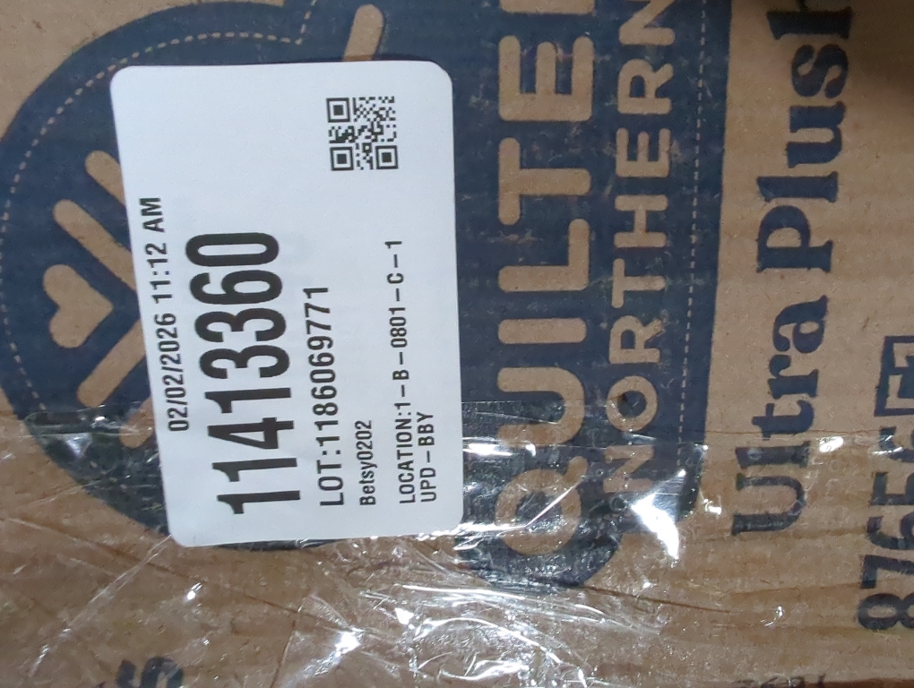 Quilted Northern Ultra Plush Toilet Paper, 6 Mega Rolls = 24 Regular Rolls, 3 Ply Soft Toilet Tissue | 3X Thicker*, Ultra Soft