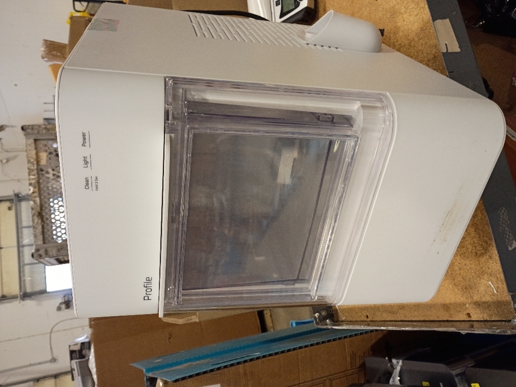 GE Profile Opal 2.0 Ultra Nugget Ice Maker with Scale Inhibiting Filter, Scoop Included, 38 lbs in 24 Hours, Pellet Ice Machine with WiFi & Smart Connected, Stone White