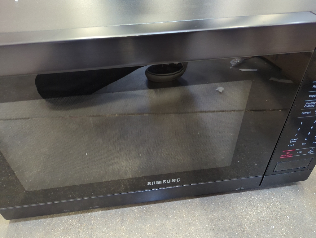 SAMSUNG Microwave Oven 1.9 CU FT Sensor Cook Ceramic Enamel