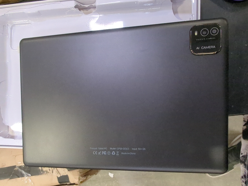 VOLENTEX 10 Inch Android 15 Tablet, 10.1 Touch Screen IPS HD Display, 64GB Pad, 2MP 8MP Dual Lens, WiFi6 Bluetooth, 6000mAh Battery (Gray)