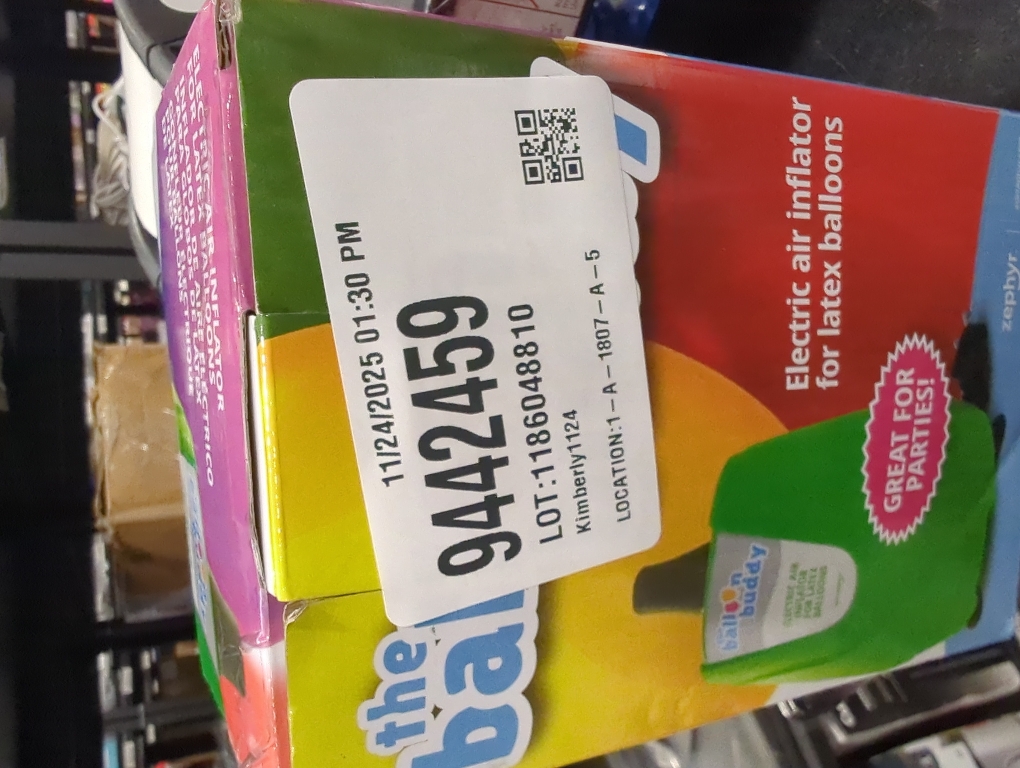 Electric Air Inflator for Latex Balloon