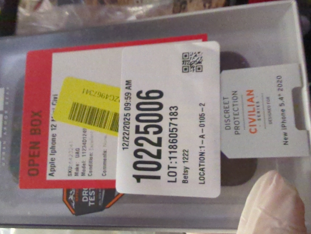 URBAN ARMOR GEAR UAG Designed for iPhone 12 Pro Max Case [6.7-inch Screen] Sleek Ultra-Thin Shock-Absorbent Civilian Protective Cover, Eggplant