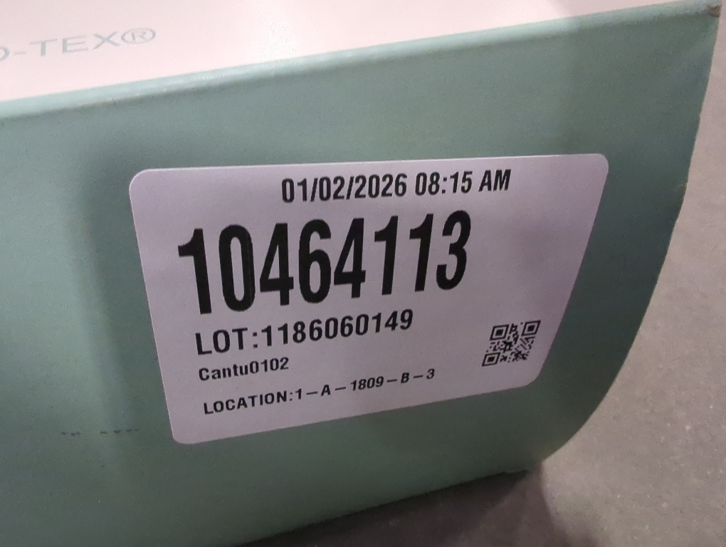 Haven Waffle Large/X-Large Organic Cotton Robe in Lunar Rock