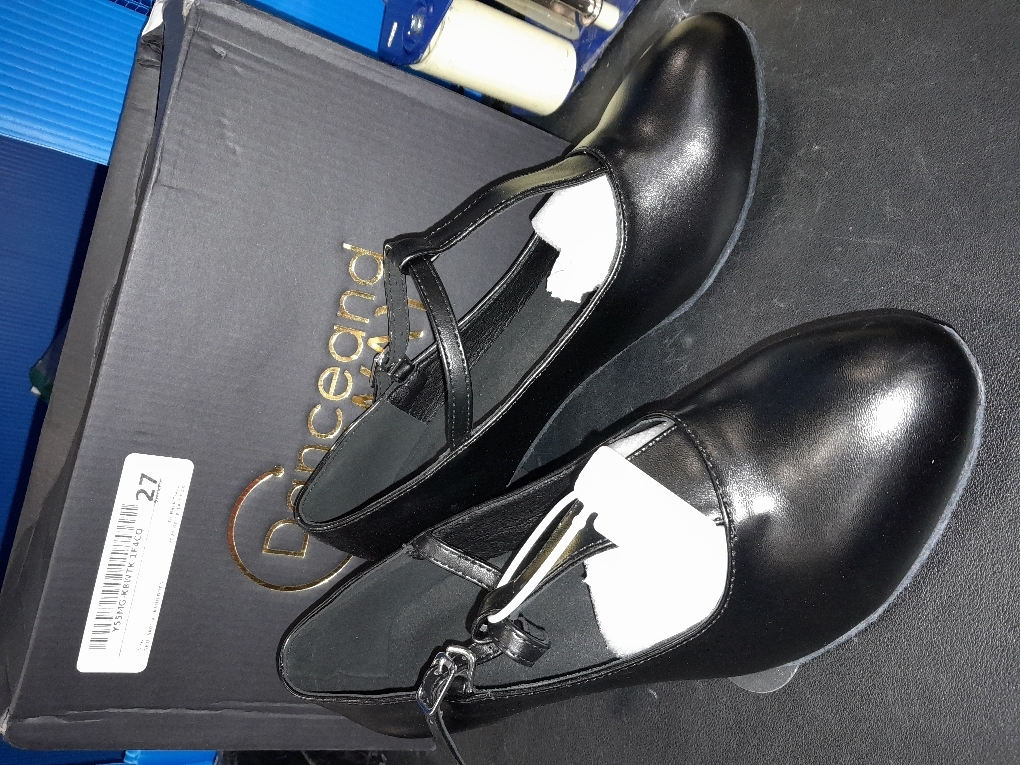 Stelle 2.5 Character Shoes for Women T-Strap Dance Heels for Ballroom Salsa Tango Wedding Flamenco Latin size 8