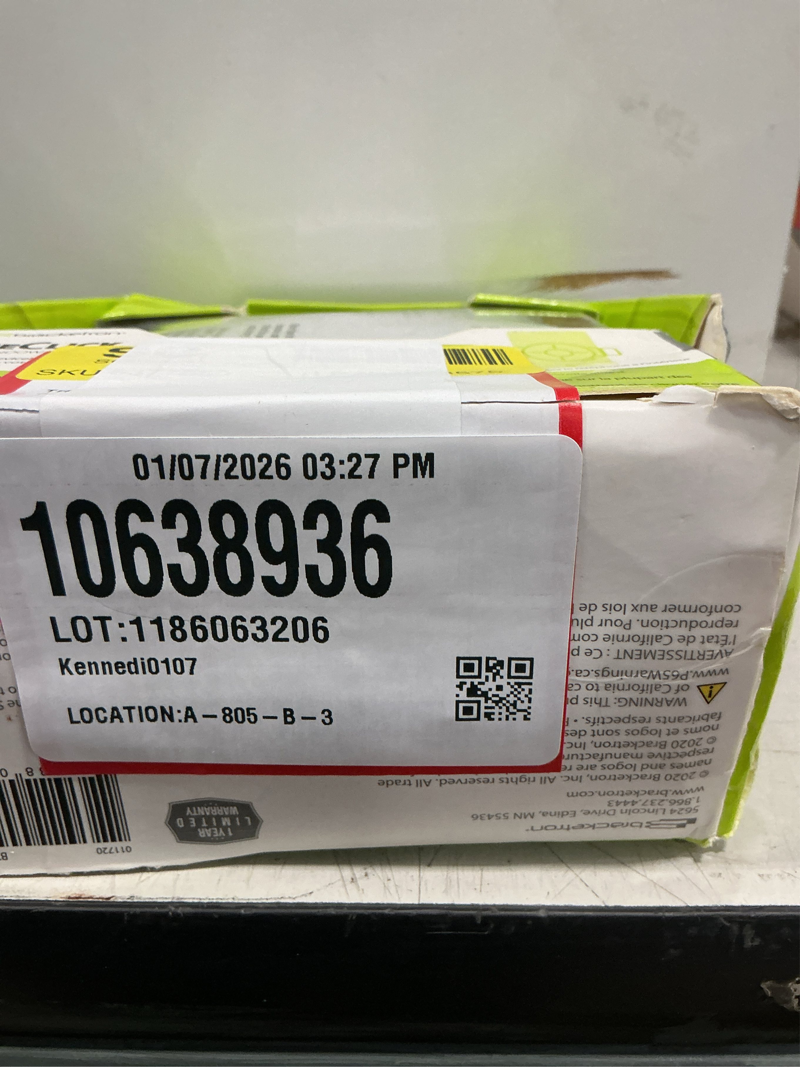 Bracketron OneClick Dash/Window Mount