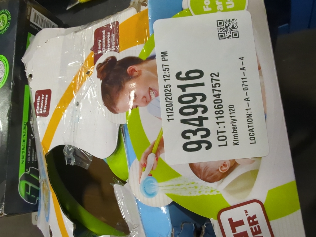 Yookidoo Elephant Baby Shower Bath Toy - Blue/Green