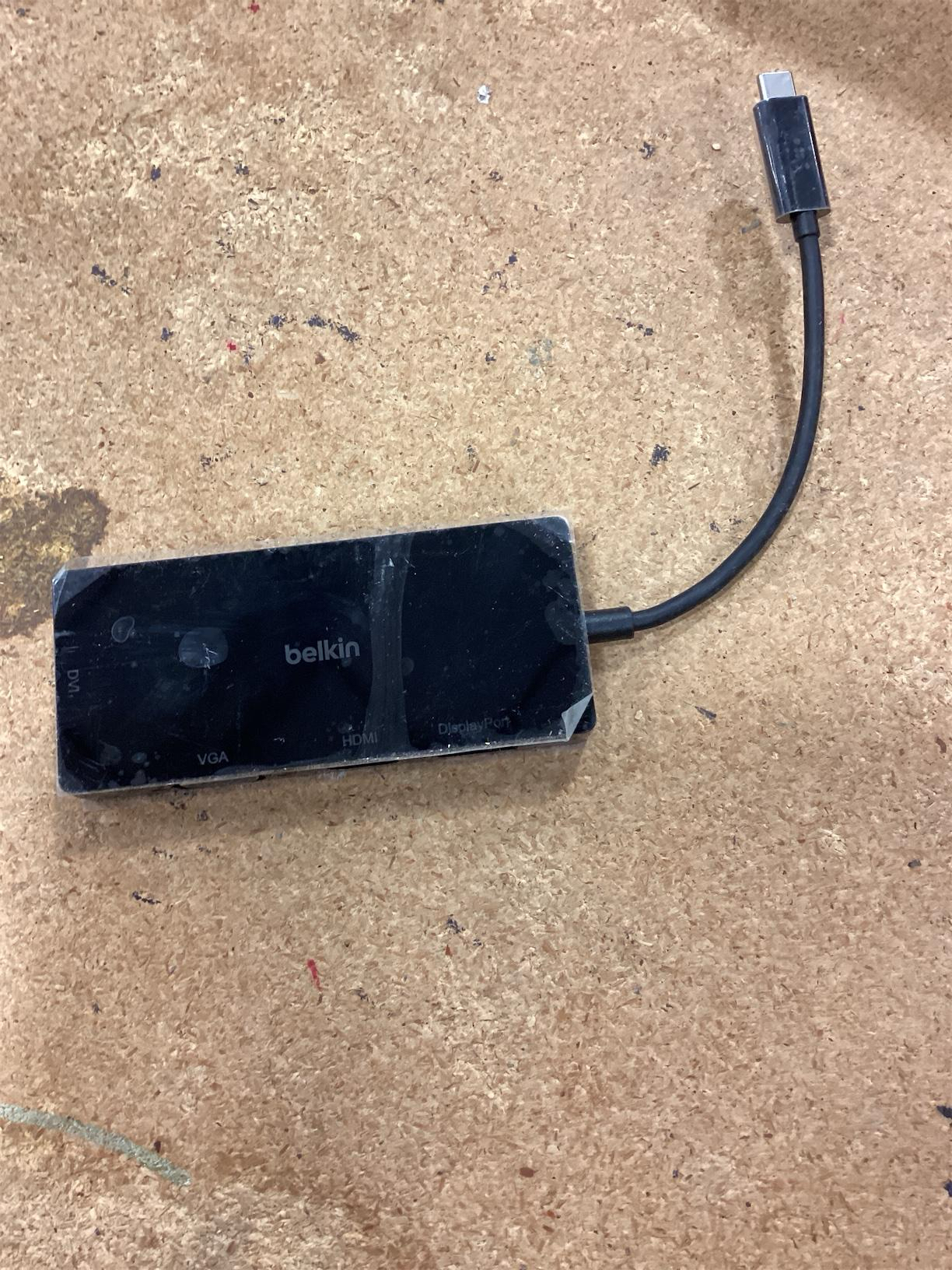 Belkin Adpt,Usbc-Hdmi,Vga,Dvi,Dsplypt,Blk