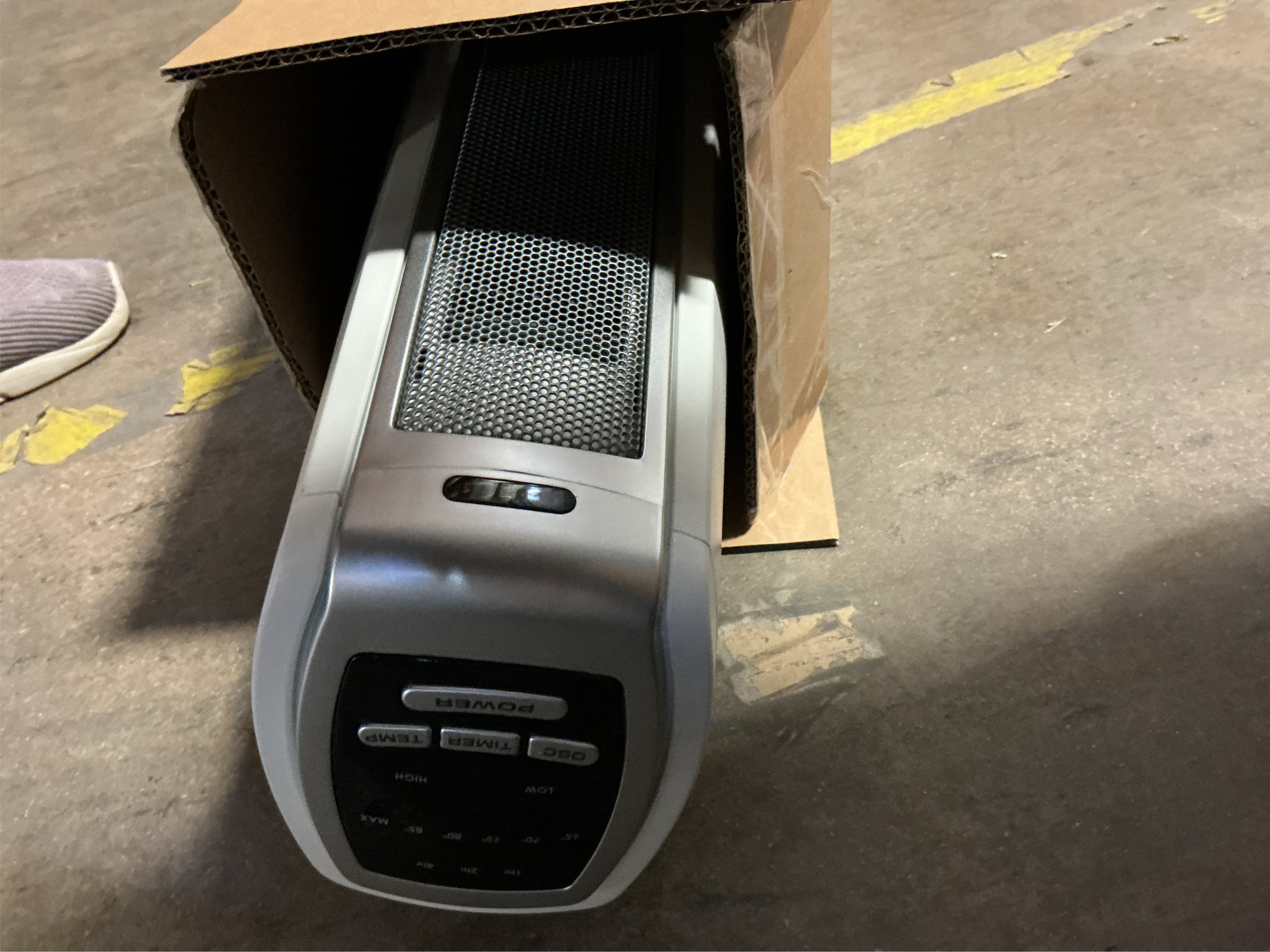 Lasko 1500-Watt Ceramic Tower Indoor Electric Space Heater with Thermostat