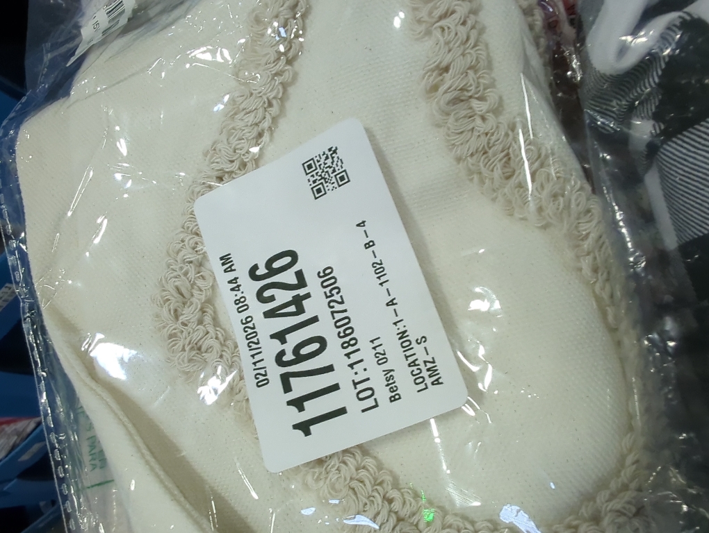 Coquette Bow Tufted Throw Pillow Cover 12x 20, Boho Neutral Linen Pillow Cushion Case